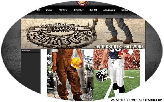 workboots that work sweepstakes