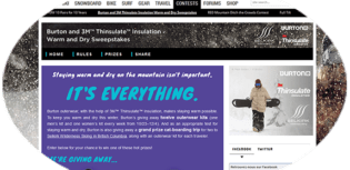 burton 3m sweepstakes