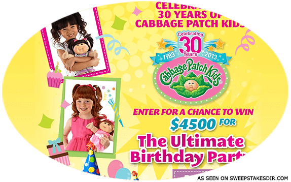 cabbage patch kids sweepstakes