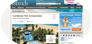caribbean fall sweepstakes