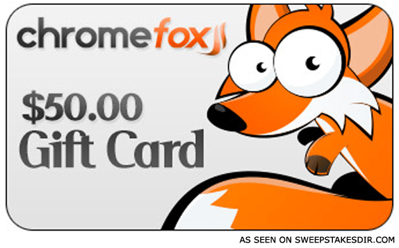 chromefox gift card