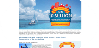 hhonors bonus points sweepstakes