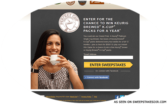 perfect cup sweepstakes