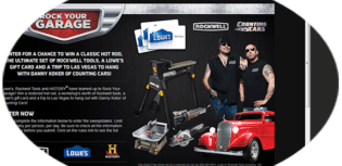 rock your garage sweepstakes