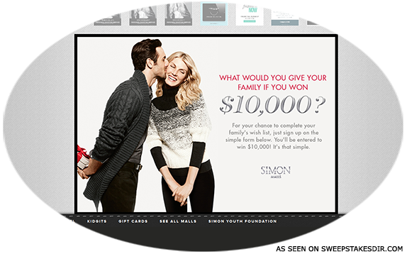 simon sweepstakes