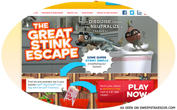 the great stink escape sweepstakes