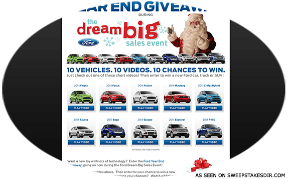 ford giveaway