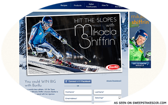 hit the slopes sweepstakes