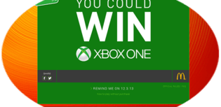 mcdonalds one hot holiday instant win game