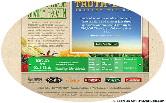 nestle instant win
