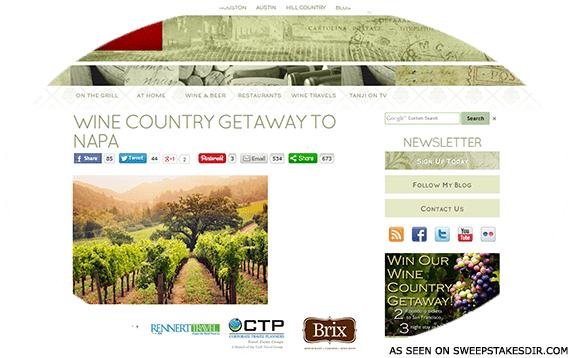wine country getaway to napa