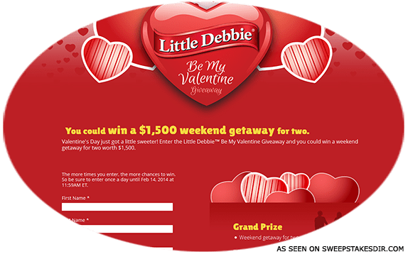 be my valentine giveaway