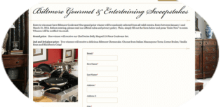 biltmore sweepstakes