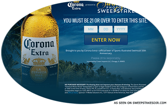 corona sweepstakes