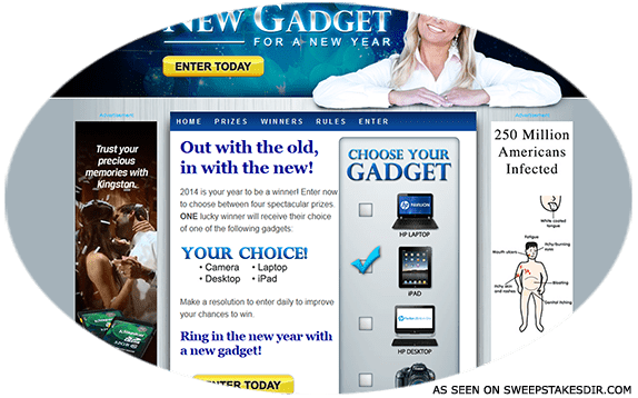 new gadget sweepstakes