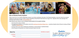 orlando sweepstakes