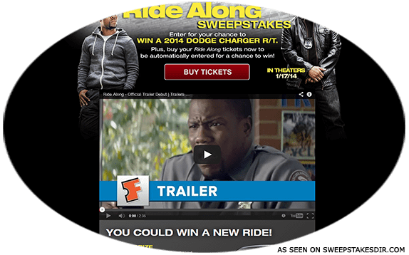 ride along sweepstakes