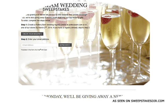 weeding sweepstakes