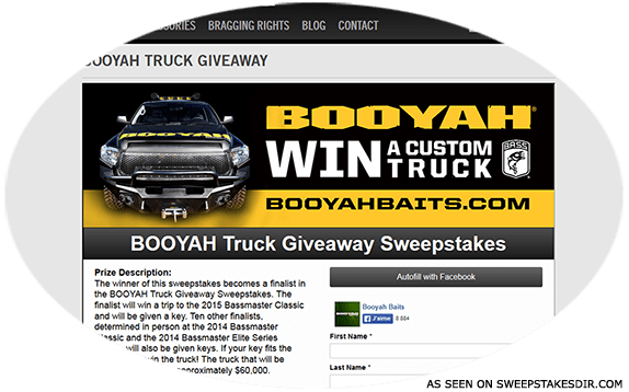 booyah sweepstakes