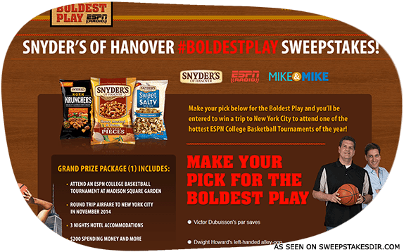 espn sweepstakes