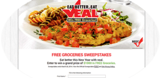 veal sweepstakes