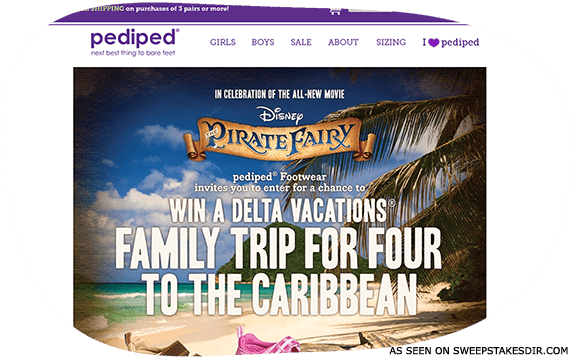 pirate fairy sweepstakes