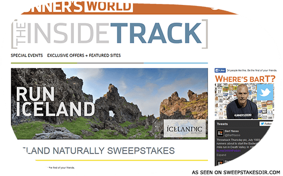run iceland sweepstakes