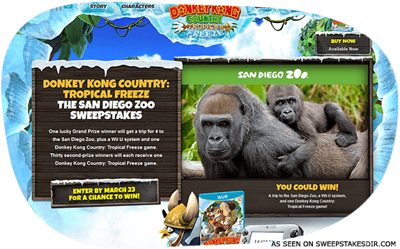 san diego zoo sweepstakes