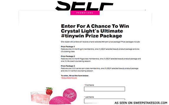 self sweepstakes