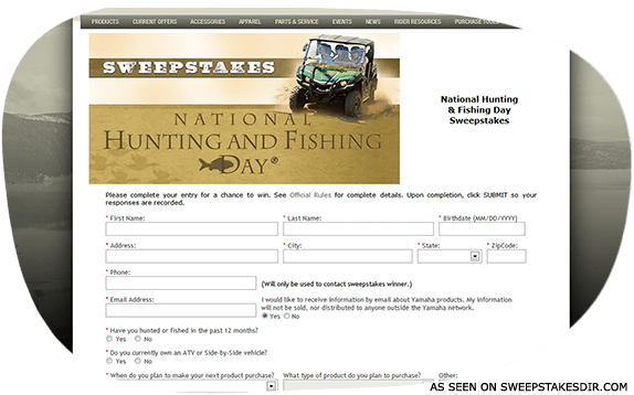 yamaha sweepstakes