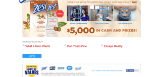 zest sweepstakes