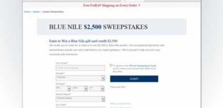 blue nile sweepstakes