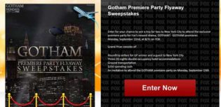 fox gotham sweepstakes
