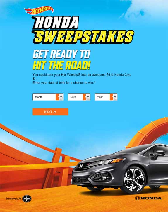 honda sweepstakes