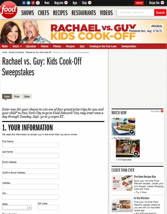 rachael vs guy