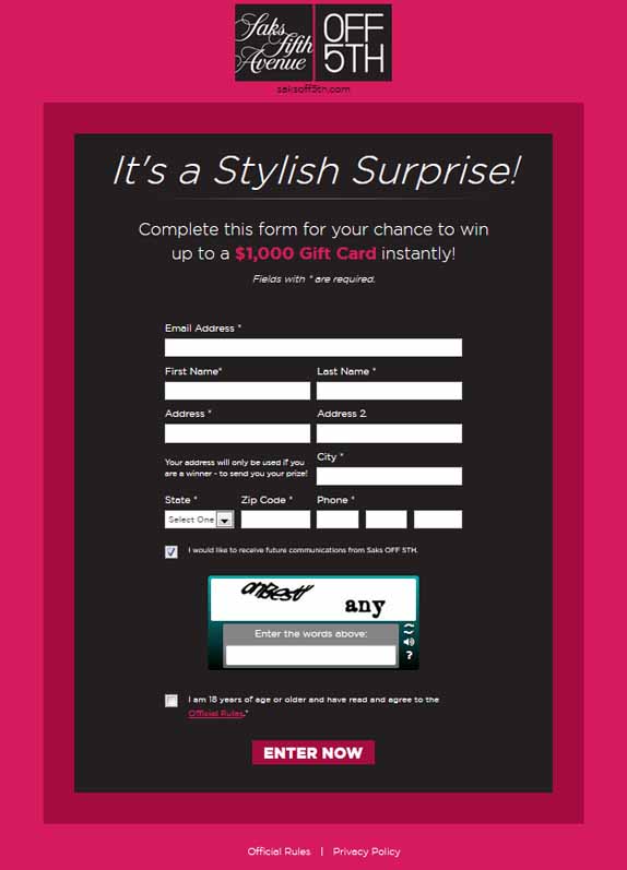 stylish surprise
