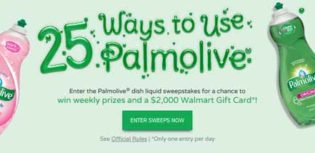 walmart palmolive sweepstakes