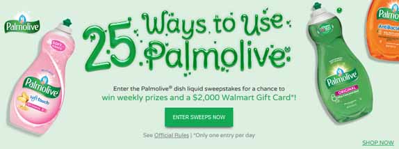 walmart palmolive sweepstakes