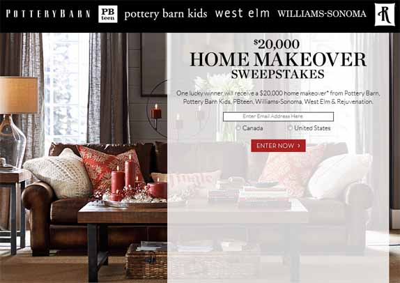 20000 home sweepstakes