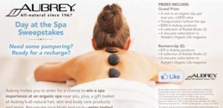 aubrey day at the spa