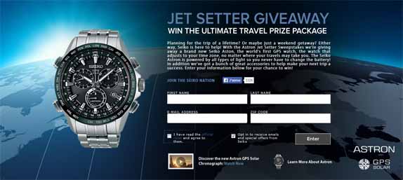 jet setter giveaway