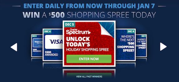 charter sweepstakes