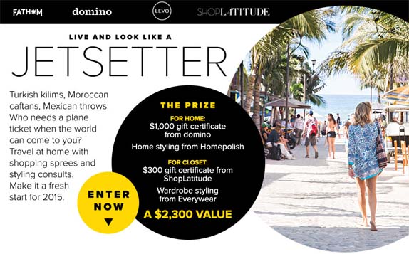 jetsetter sweepstakes