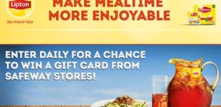 lipton tea sweeps