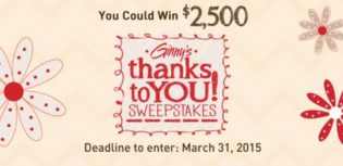 ginnys sweepstakes