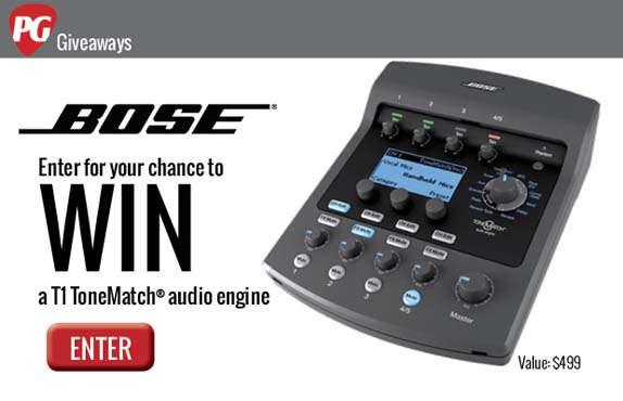 pg giveaway bose
