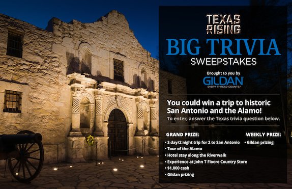 big triva sweepstakes