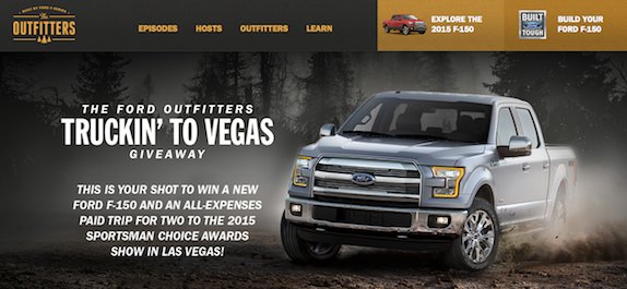 ford outfitters giveaway