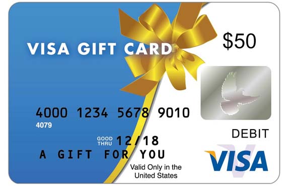 visa gift card