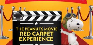 peanuts movie red carpet